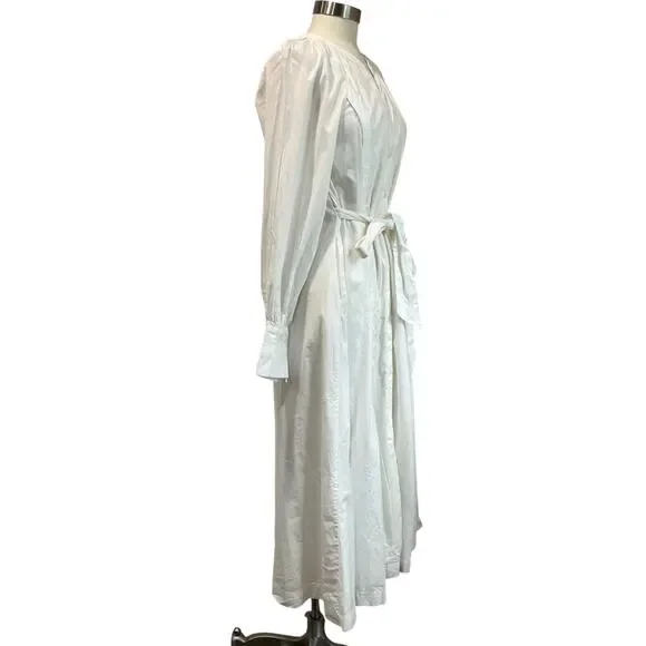 Free People White Charlie Belted Shirtdress Size XS - Picture 3 of 14